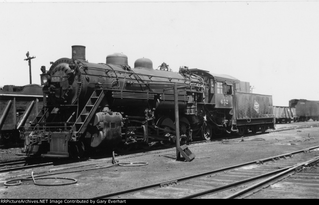 MILW 2-8-2 #652 - Milwaukee Road